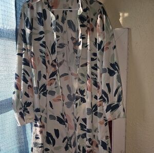 A New Day Multicolor Sheer Kimono